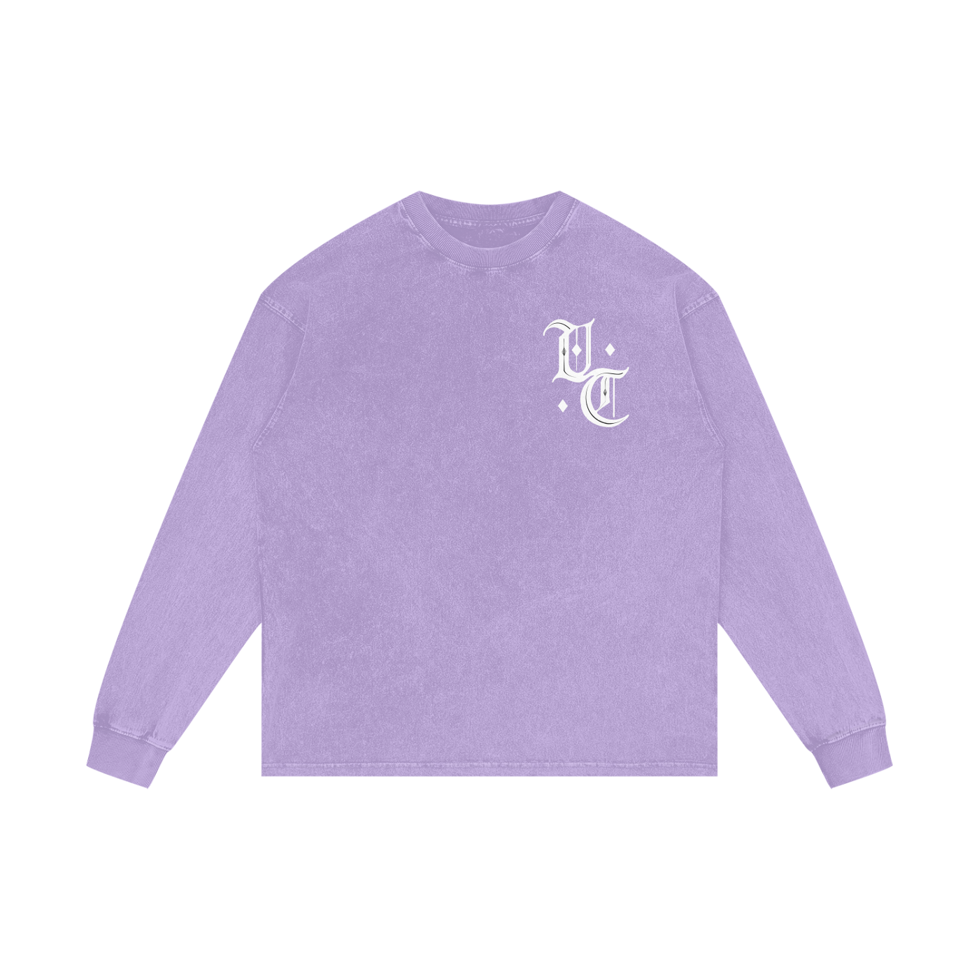 Try #01 Acid Wash Oversize Long Sleeve T-Shirt