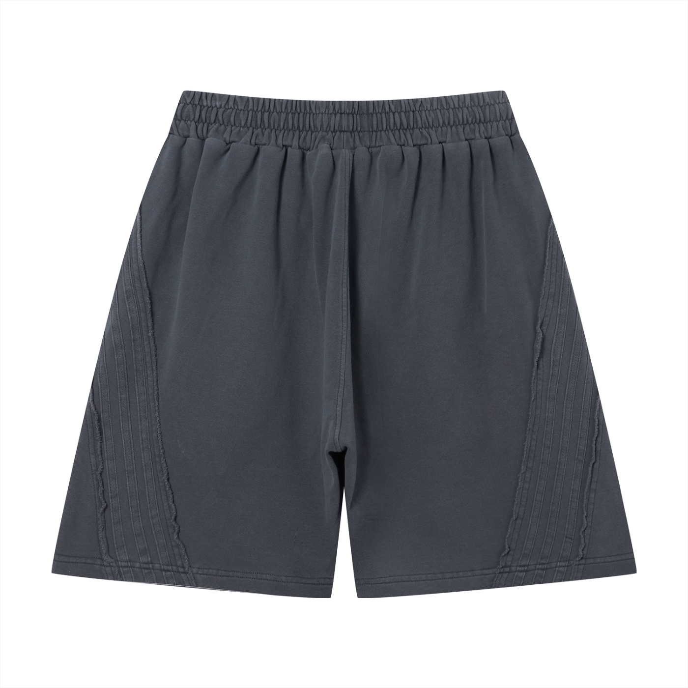 Try #01 Vintage Wash Raw Edge Shorts