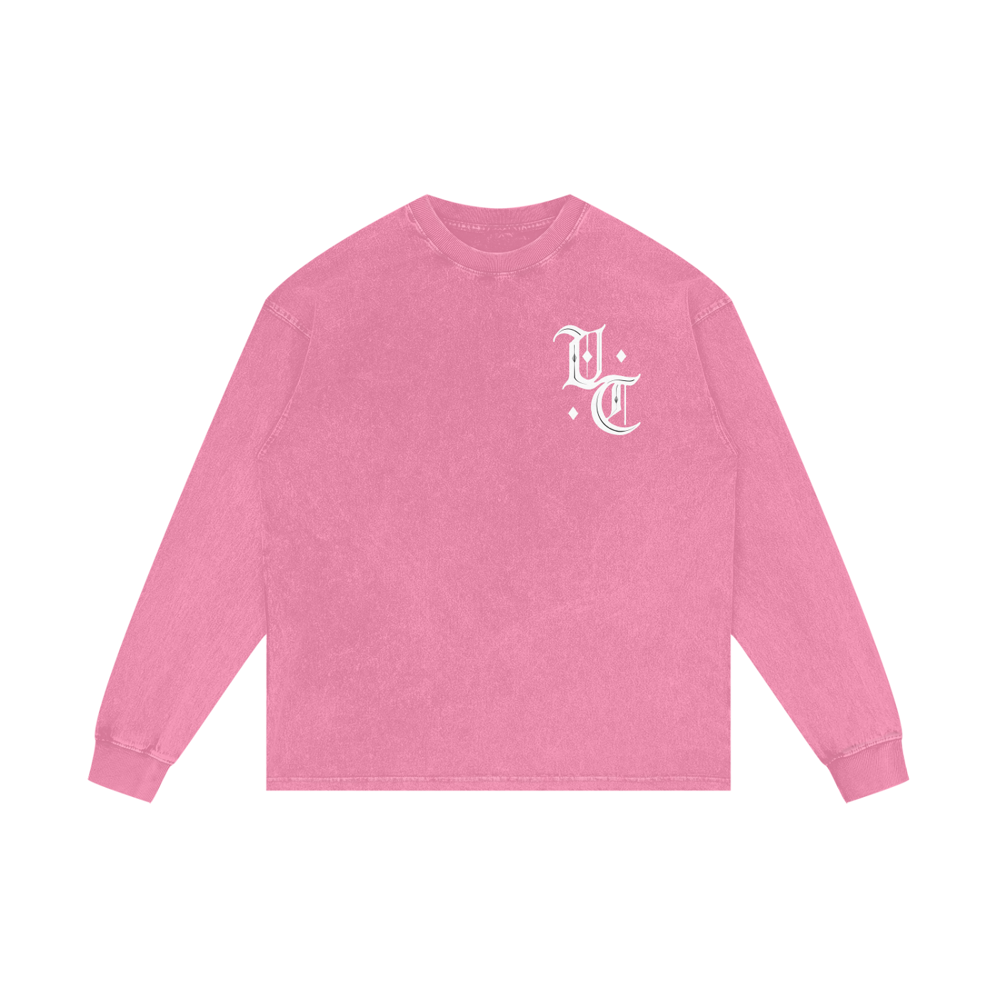 Try #01 Acid Wash Oversize Long Sleeve T-Shirt
