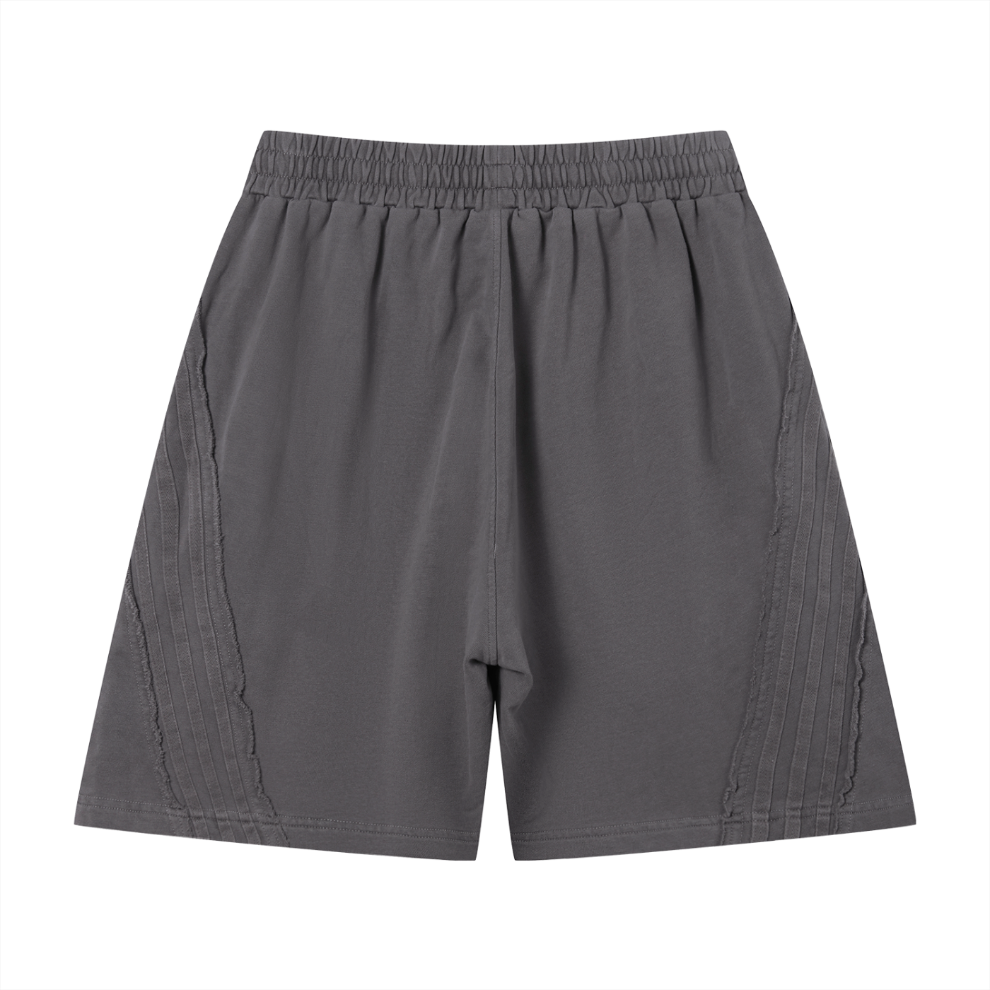 Try #01 Vintage Wash Raw Edge Shorts